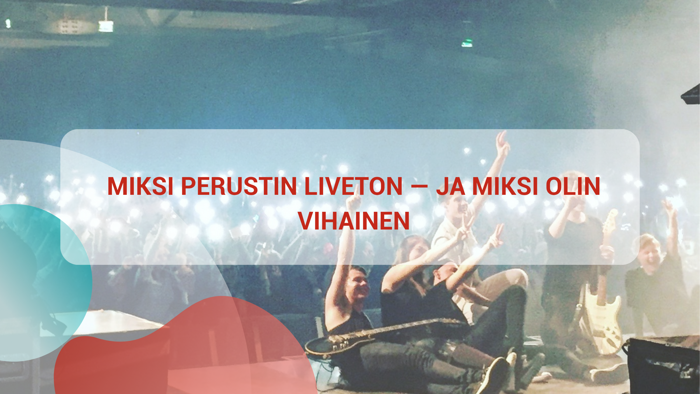 Miksi perustimme Liveton — ja miksi olin vihainen