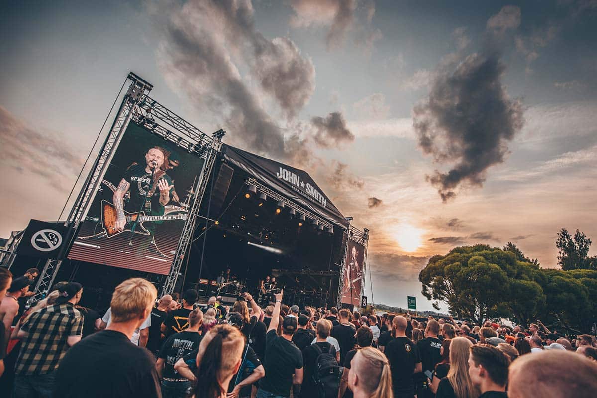 Tapahtumasovellus käytössä John Smith Rock Festivaaleilla!