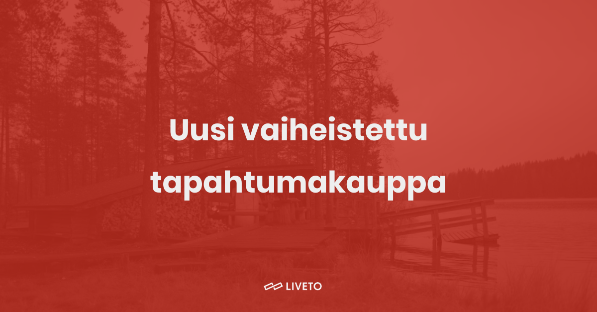 Uusi vaiheistettu tapahtumakauppa